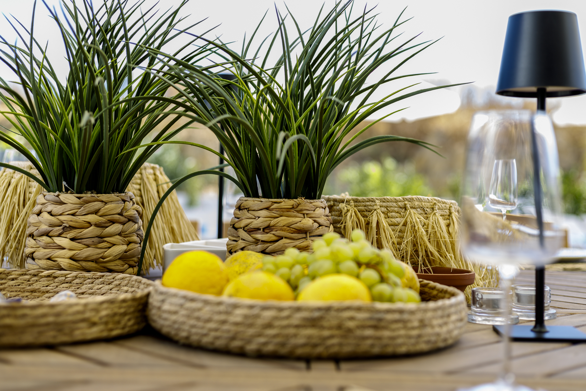 Dining area TaviraBliss luxury villa Algarve
