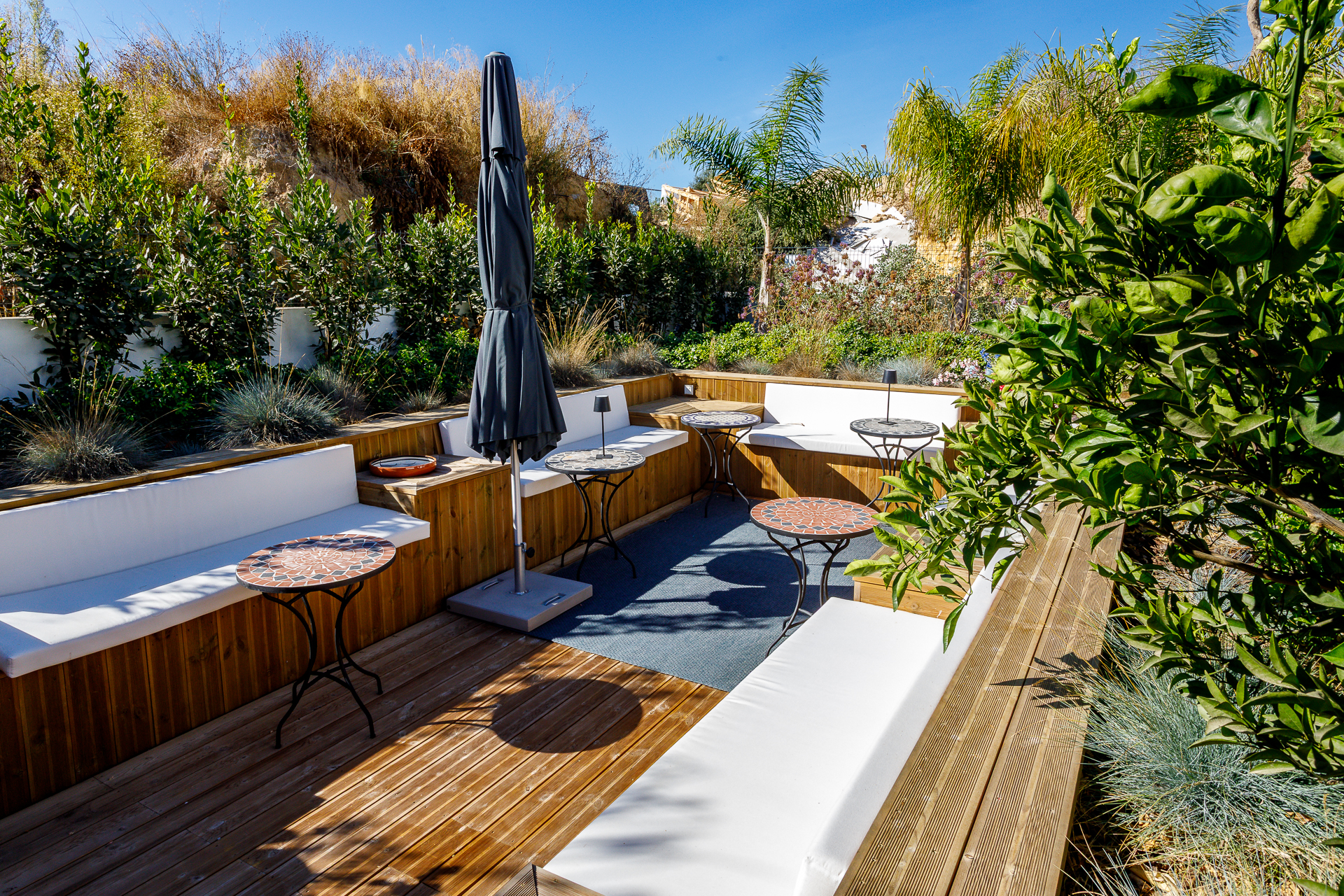 Firepit lounge TaviraBliss luxury villa Tavira Algarve